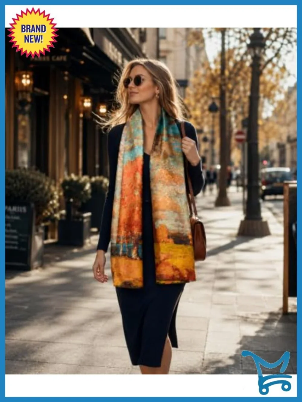 100% Mulberry Silk Oversized Scarf Shawl Wrap Jacquard Floral Gift Box